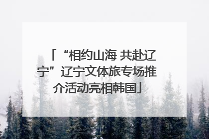 “相约山海 共赴辽宁”辽宁文体旅专场推介活动亮相韩国