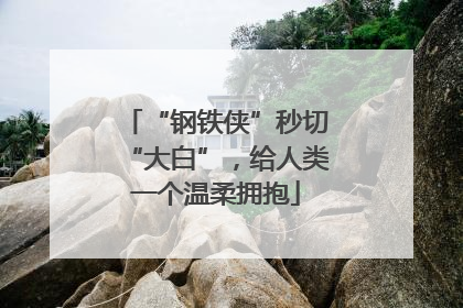 “钢铁侠”秒切“大白”，给人类一个温柔拥抱