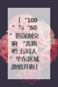 “100”与“60”的深刻交响 “奔跑吧 五局人”华东区域激情开跑