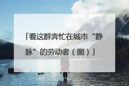 看这群奔忙在城市“静脉”的劳动者（图）