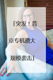 突发！普京专机遭大规模袭击