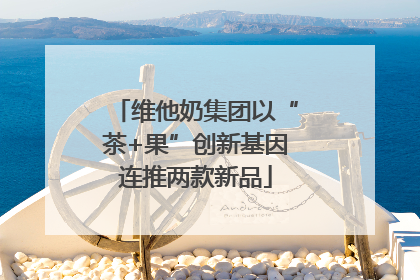 维他奶集团以“茶+果”创新基因连推两款新品