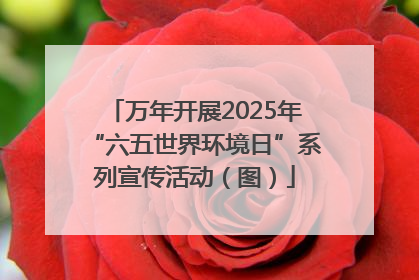 万年开展2025年“六五世界环境日”系列宣传活动（图）