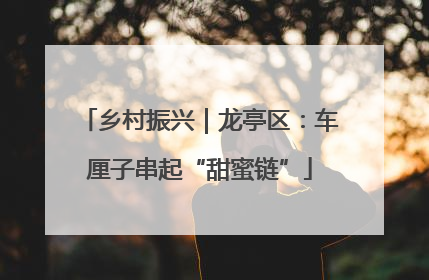 乡村振兴｜龙亭区：车厘子串起“甜蜜链”