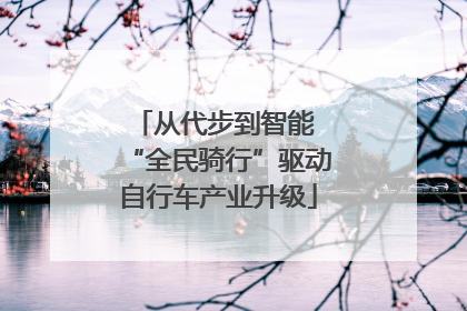 从代步到智能 “全民骑行”驱动自行车产业升级