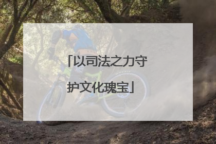 以司法之力守护文化瑰宝