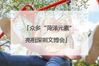 众多“菏泽元素”亮相深圳文博会
