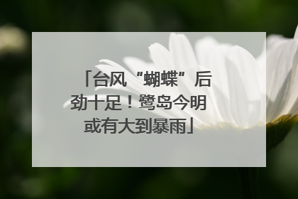 台风“蝴蝶”后劲十足！鹭岛今明或有大到暴雨