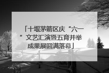 十堰茅箭区庆“六一”文艺汇演暨五育并举成果展圆满落幕