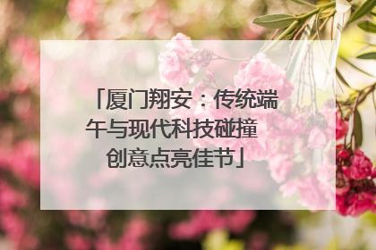 厦门翔安：传统端午与现代科技碰撞 创意点亮佳节