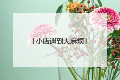 小店遇到大麻烦