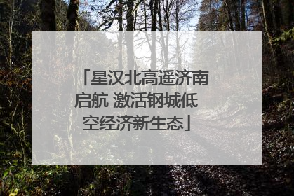 星汉北高遥济南启航 激活钢城低空经济新生态