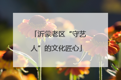 沂蒙老区“守艺人”的文化匠心