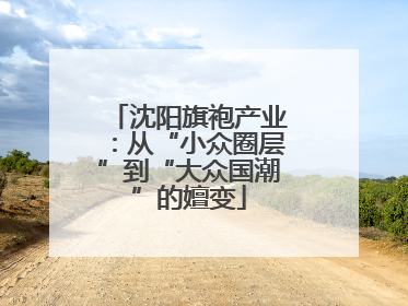 沈阳旗袍产业：从“小众圈层”到“大众国潮”的嬗变