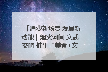 消费新场景 发展新动能｜烟火河间 文武交响 催生“美食+文化”消费新场景