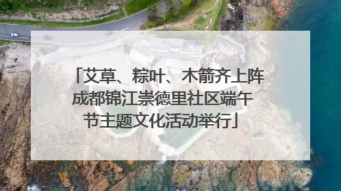 艾草、粽叶、木箭齐上阵 成都锦江崇德里社区端午节主题文化活动举行