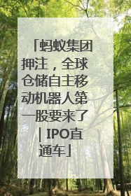 蚂蚁集团押注，全球仓储自主移动机器人第一股要来了｜IPO直通车