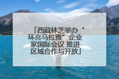 西藏林芝举办“环喜马拉雅”企业家国际会议 推进区域合作与开放