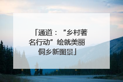 通道：“乡村著名行动”绘就美丽侗乡新图景