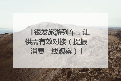 银发旅游列车，让供需有效对接（提振消费一线观察）