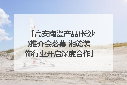 高安陶瓷产品(长沙)推介会落幕 湘赣装饰行业开启深度合作