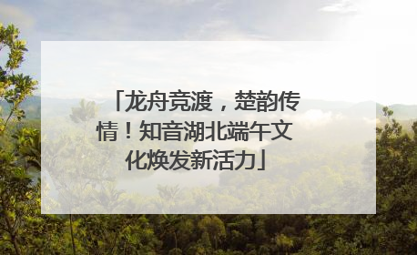 龙舟竞渡，楚韵传情！知音湖北端午文化焕发新活力