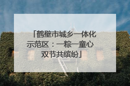 鹤壁市城乡一体化示范区：一粽一童心 双节共缤纷