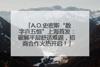 A.O.史密斯“数字真五恒”上海首发：破解平层舒适难题，招商合作火热开启！