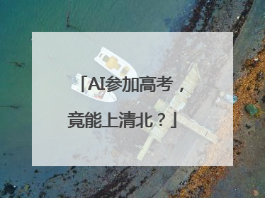 AI参加高考，竟能上清北？